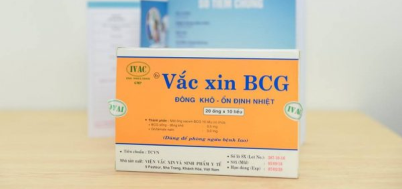 Tiêm phòng vắc xin BCG là phương pháp hữu hiệu nhất để đề phòng các bệnh do vi khuẩn lao